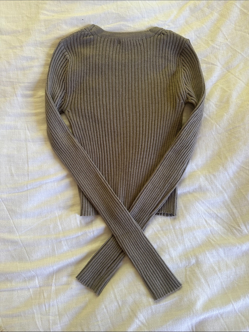 Love Tree Ribbed Crewneck Sweater - Picture 3 of 3